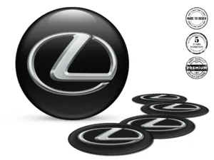 Lexus Cupola Logo Bombata Perfetto Adesivo Ruota